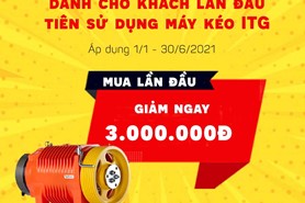 Chương trình khuyến mãi "Mua lần đầu giảm giá thật sâu"